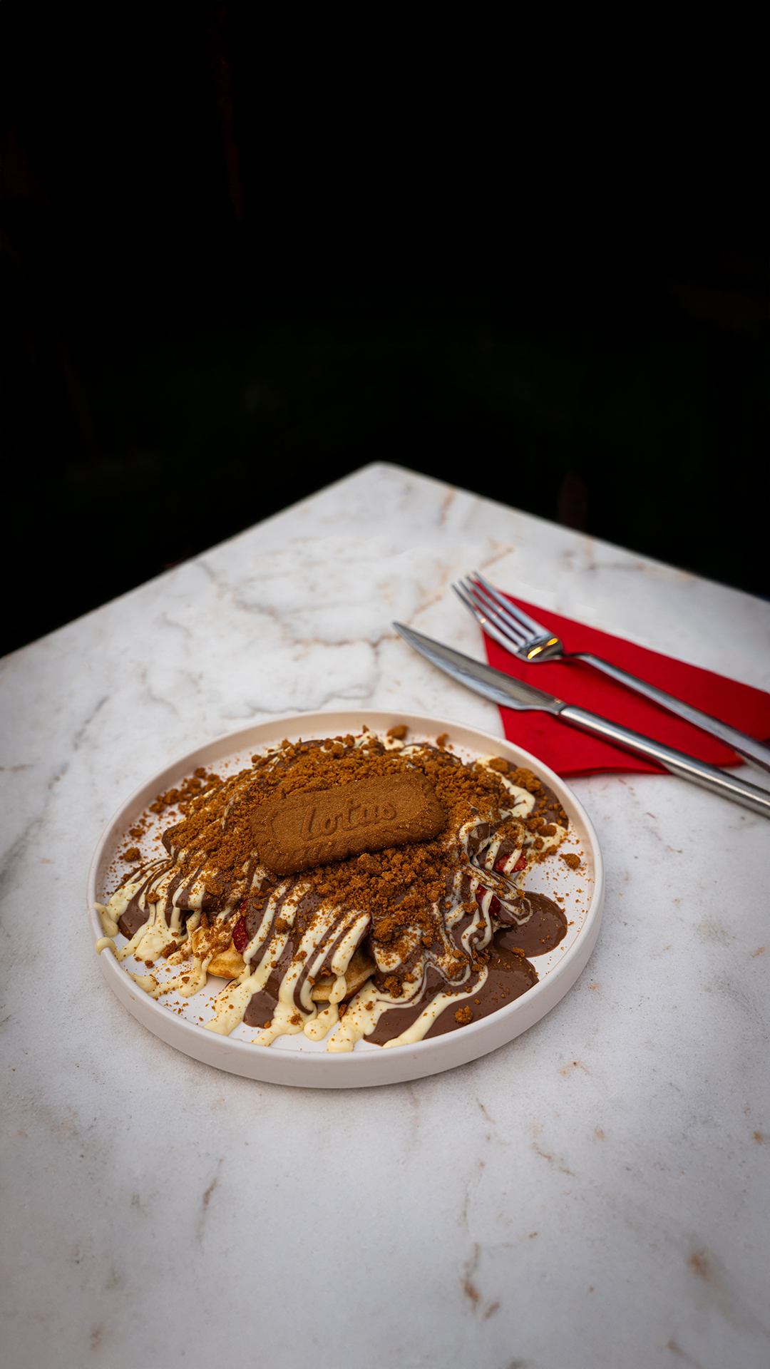 Lotuslu Waffle